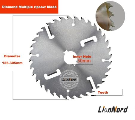 木材を切るためのマルチリップソー円型サーブブレード
